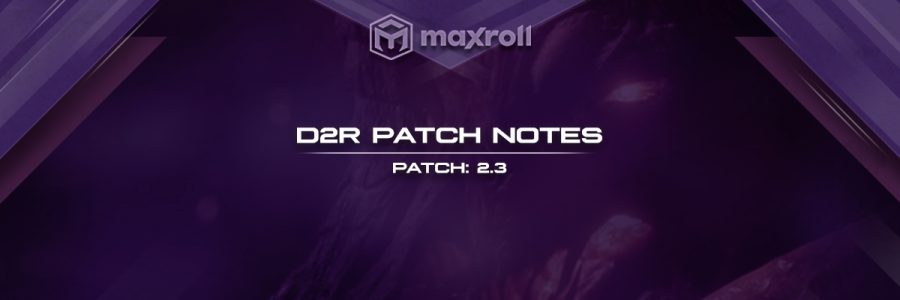 Patch Notes - 2.3