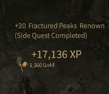 D 4 Side Quest Completion Reward