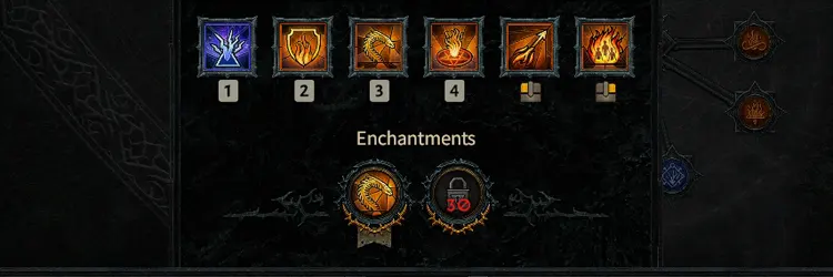 Sorcerer Enchantment Slots Unique Class Mechanic - Diablo 4