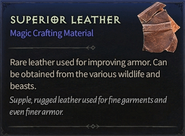 Superior Leather Material