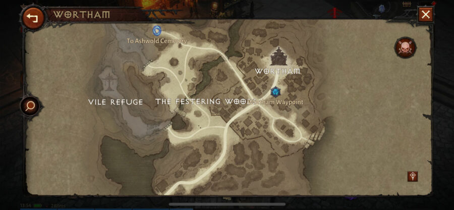 World Map and Zones in Diablo Immortal - Maxroll.gg Overview