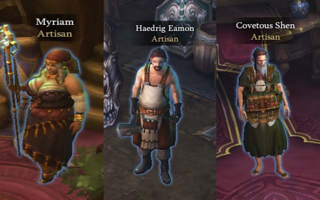 Mystic, Blacksmith, Jeweler