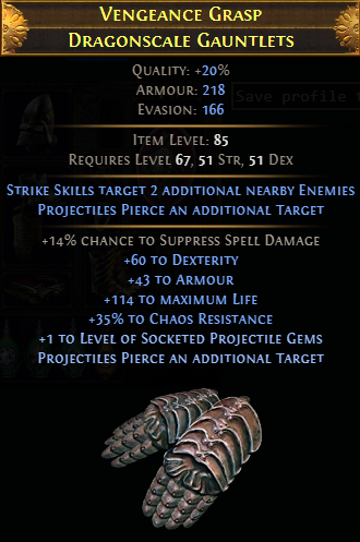 Lightning Strike Champion Gear & Crafting - POE 